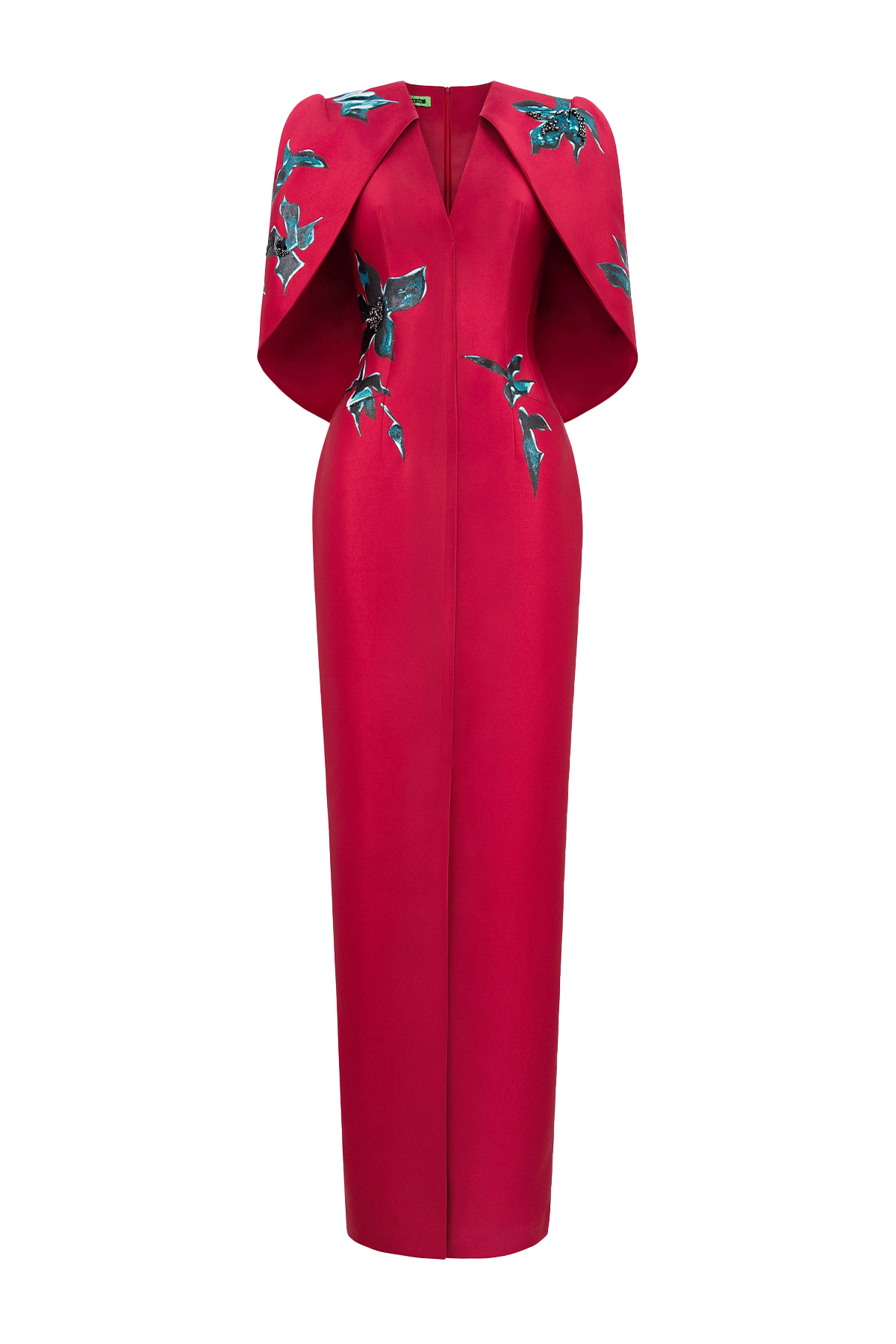 Nerine Cape Sleeve Maxi Dress - MEAN BLVD