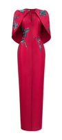 Nerine Cape Sleeve Maxi Dress - MEAN BLVD