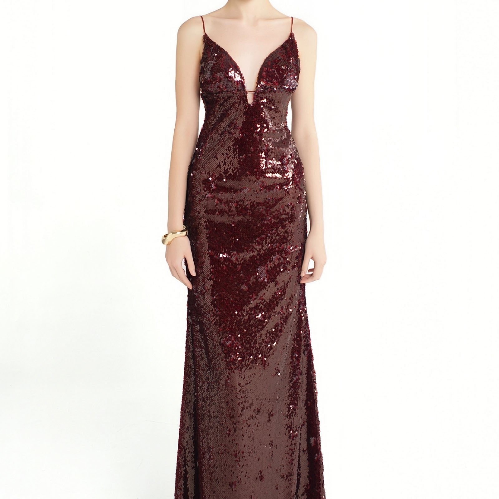 Night Fall Sequin Maxi Dress - MEAN BLVD