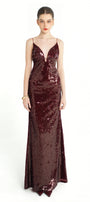 Night Fall Sequin Maxi Dress - MEAN BLVD