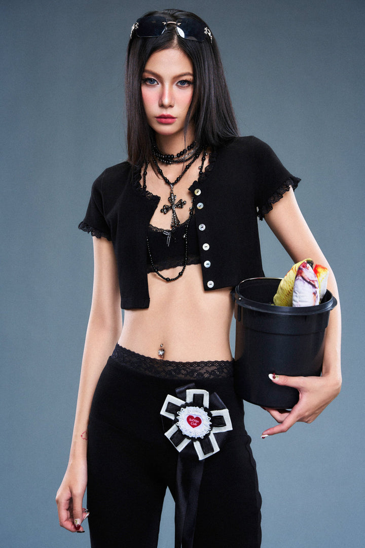 Nikita Round Neck Cotton Top - MEAN BLVD