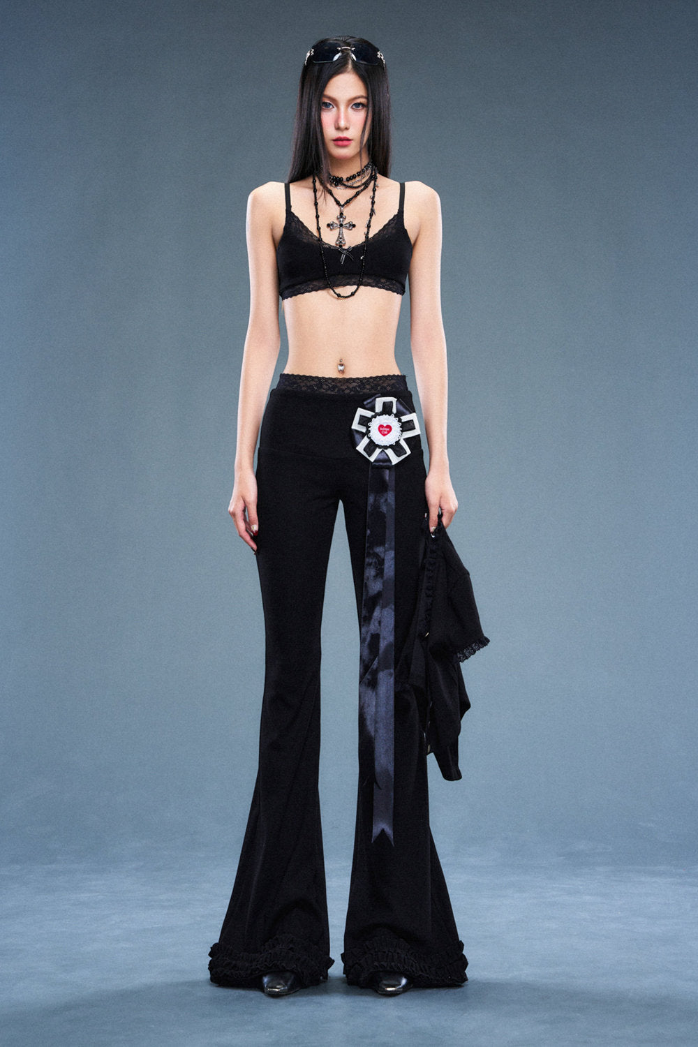 Nikita Round Neck Cotton Top - MEAN BLVD