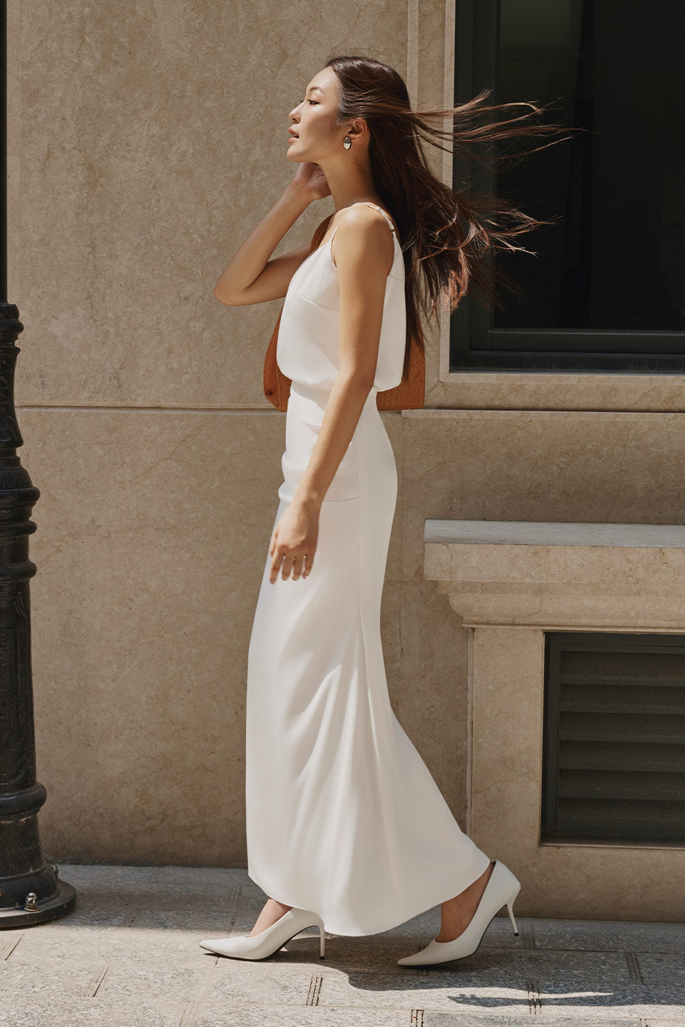 Tho Straight Camisole Polyester Top