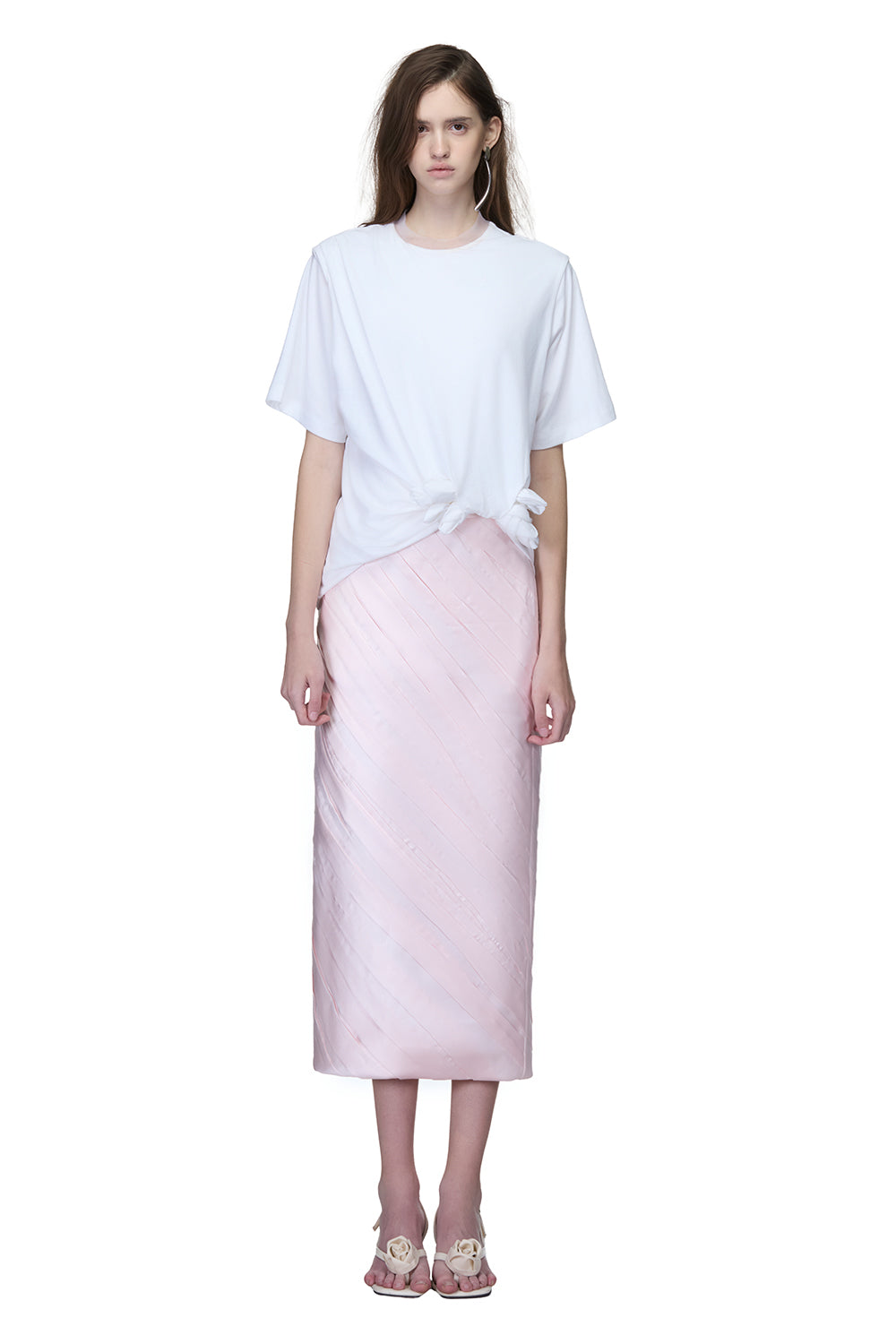 Nivra Pin Tuck Skirt - MEAN BLVD