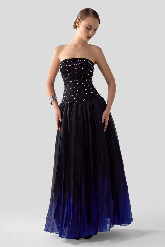 Noble Straight Across Maxi Dress - MEAN BLVD