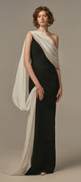 Nocturne One Shoulder Maxi Dress - MEAN BLVD