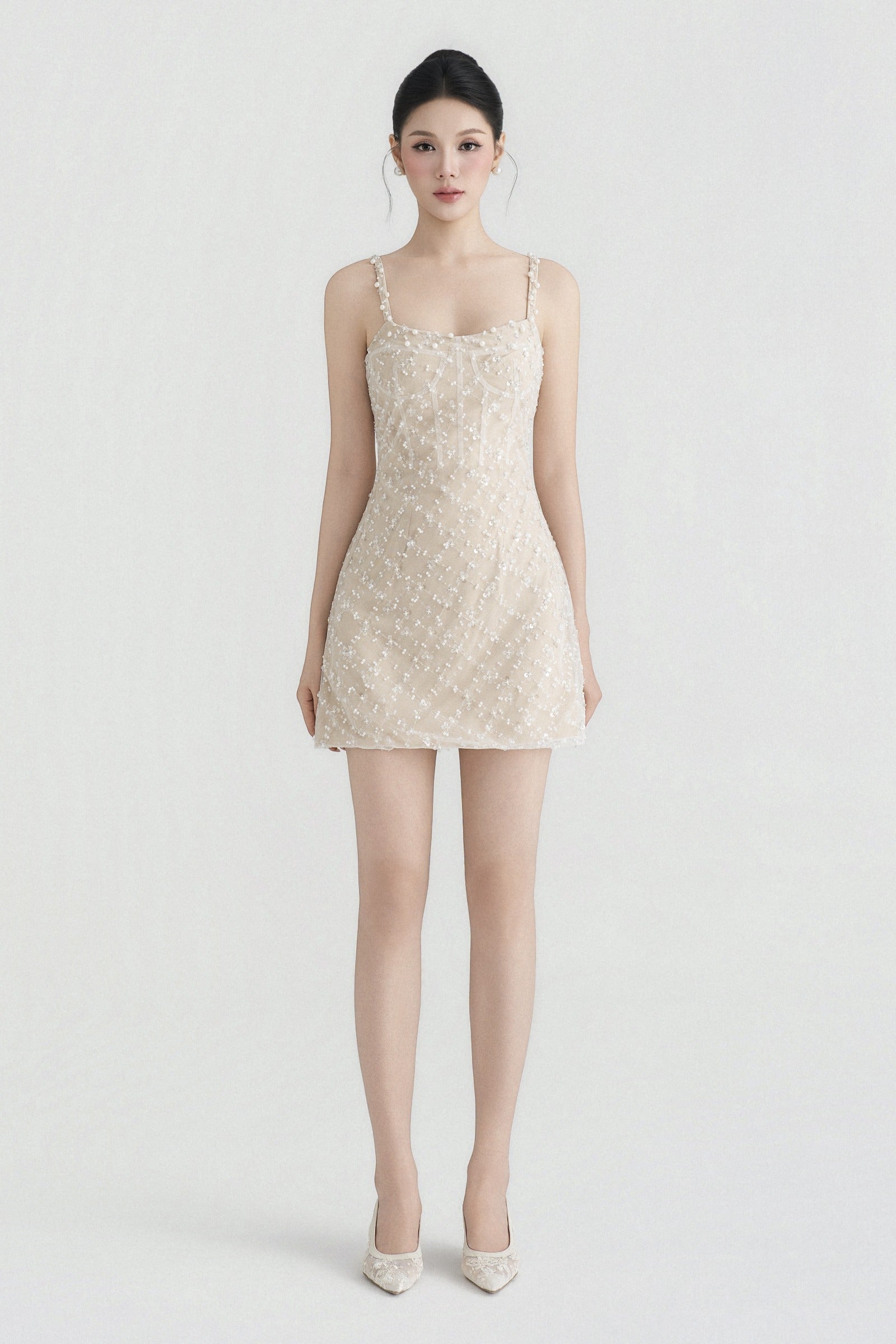Noeline Bead Mini Dress - MEAN BLVD
