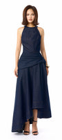 Nola Draped Maxi Dress - MEAN BLVD