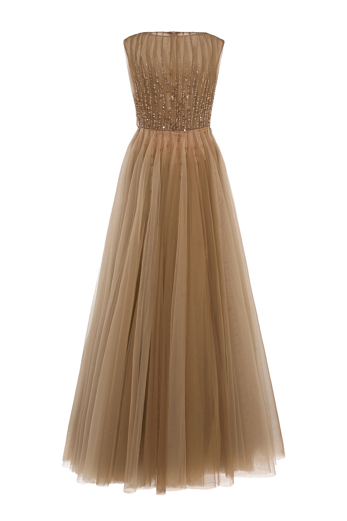 Noura Pleated Maxi Dress - MEAN BLVD