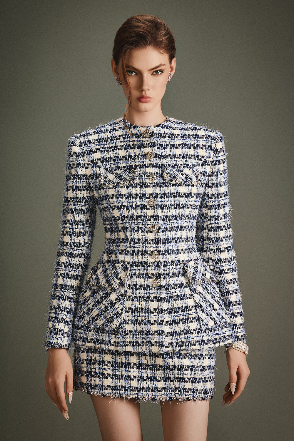 Nova Rhinestone Blazer - MEAN BLVD