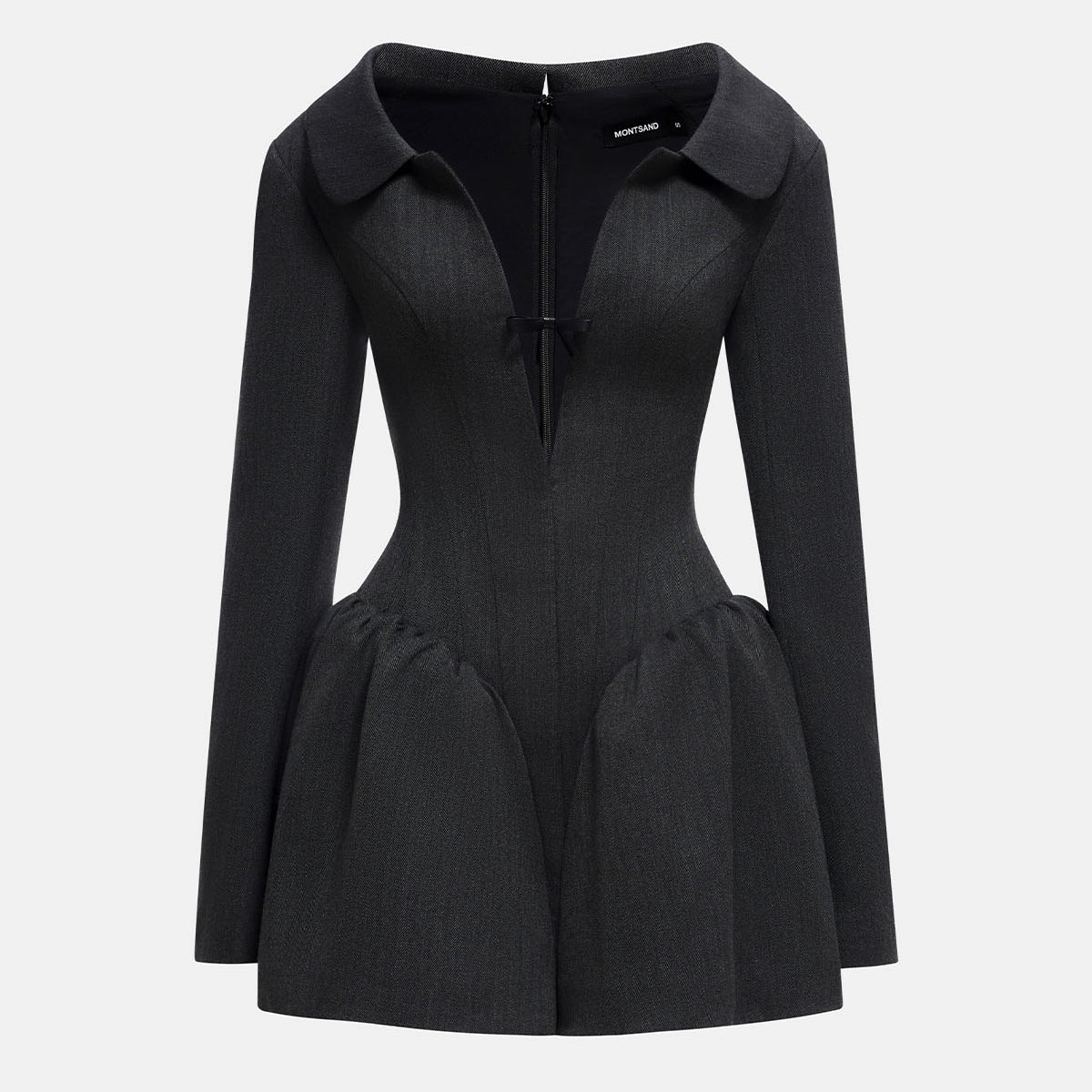 Nova V-Neck Mini Dress - MEAN BLVD