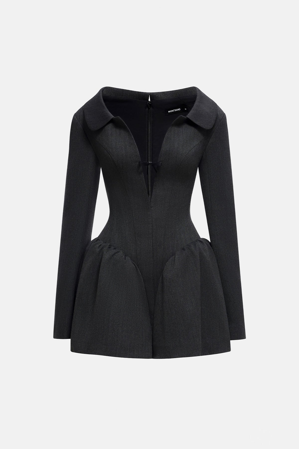Nova V-Neck Mini Dress - MEAN BLVD