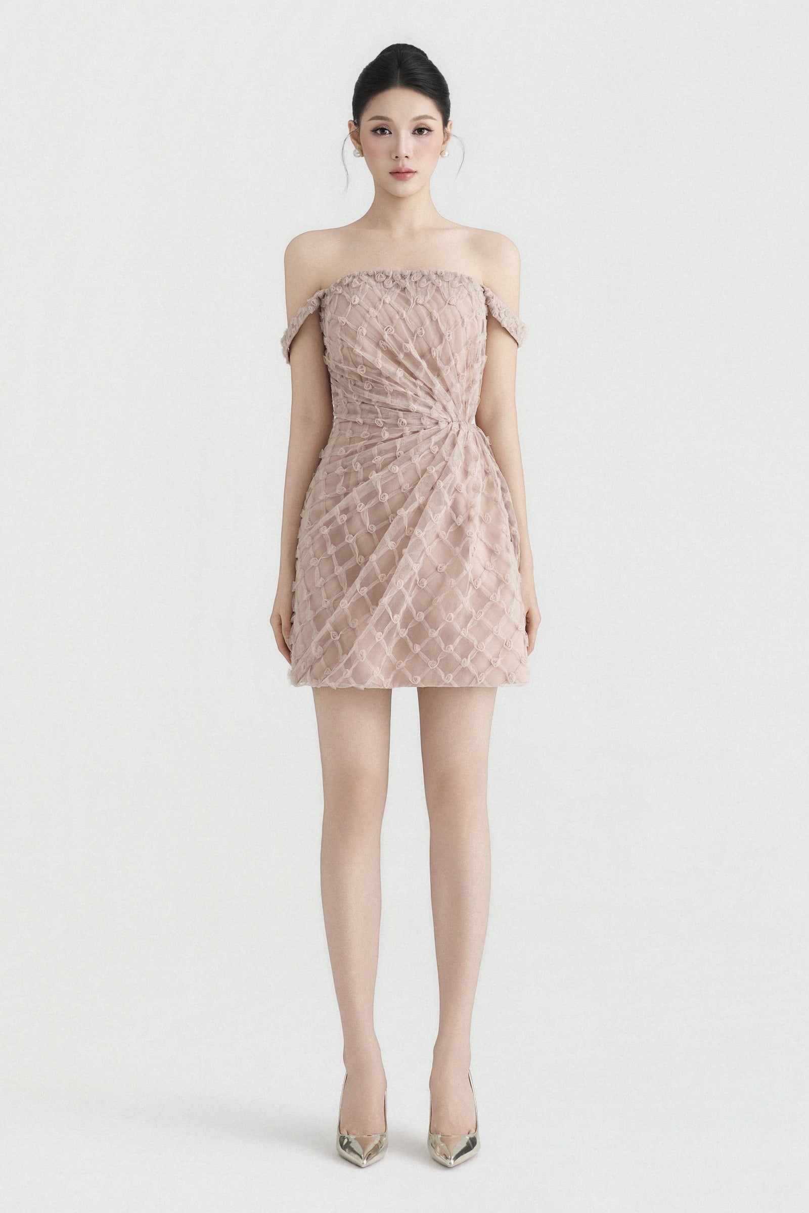 Novielle Ruched Mini Dress - MEAN BLVD