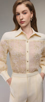Nuage Bishop Sleeve Shirt - MEAN BLVD