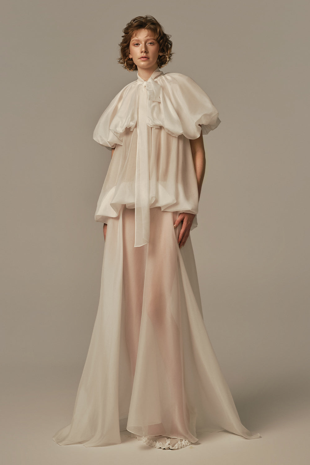Nuage Draped Maxi Dress - MEAN BLVD