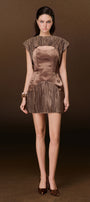 Nuance Pleated Mini Dress - MEAN BLVD