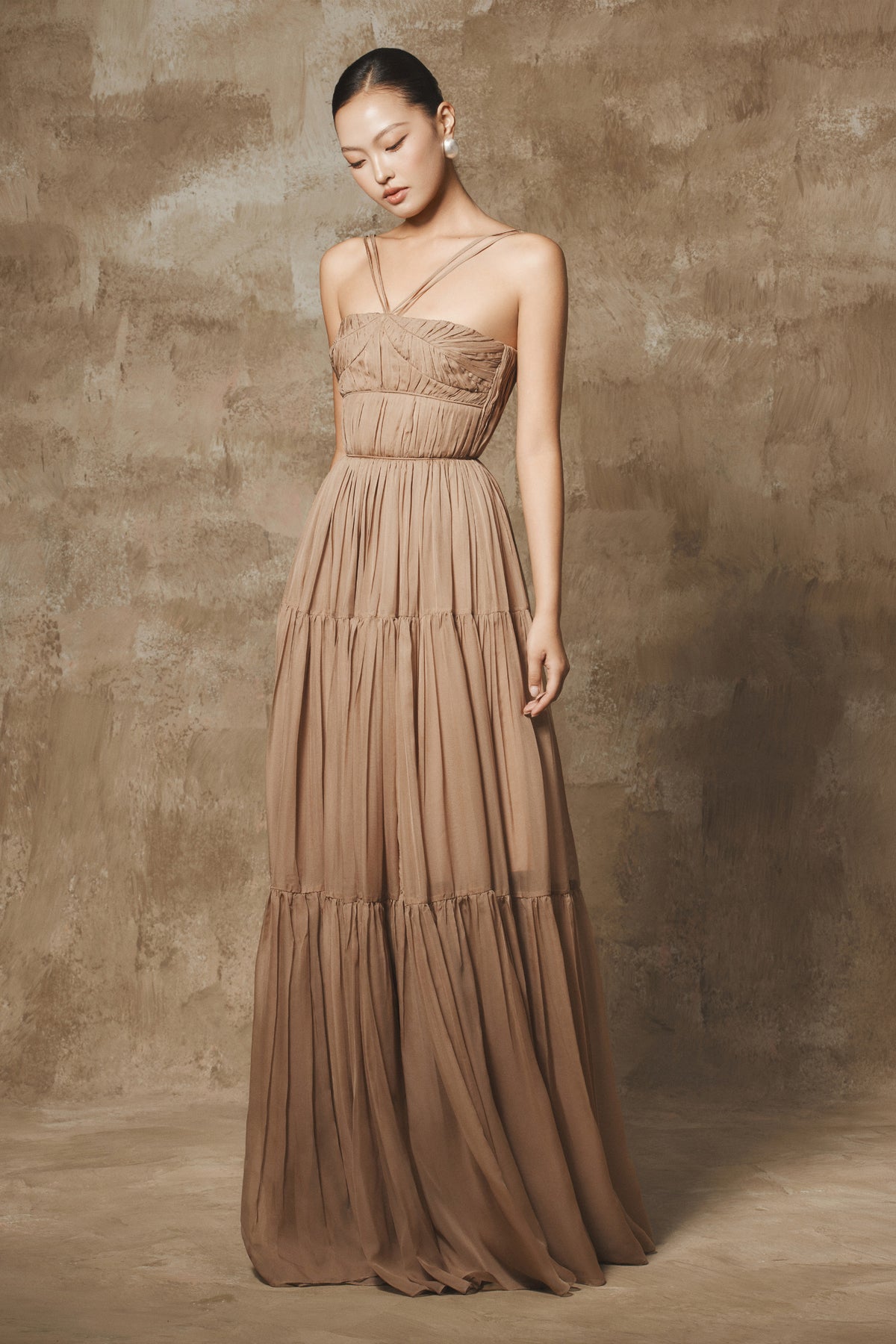 Olia V-Neck Maxi Dress
