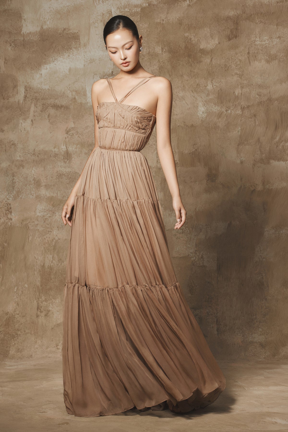 Olia V-Neck Maxi Dress