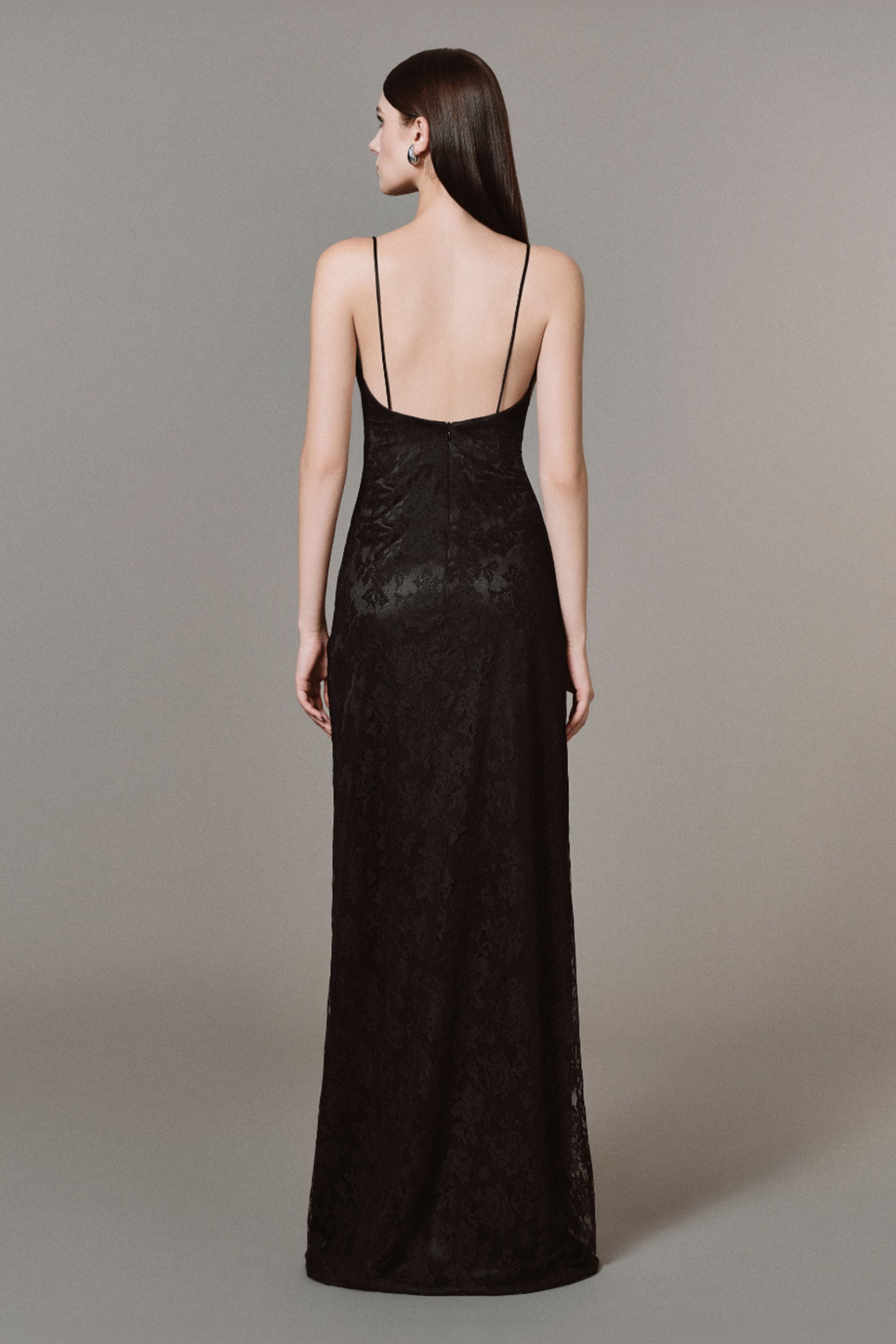 Obsidian Scoop Neck Maxi Dress