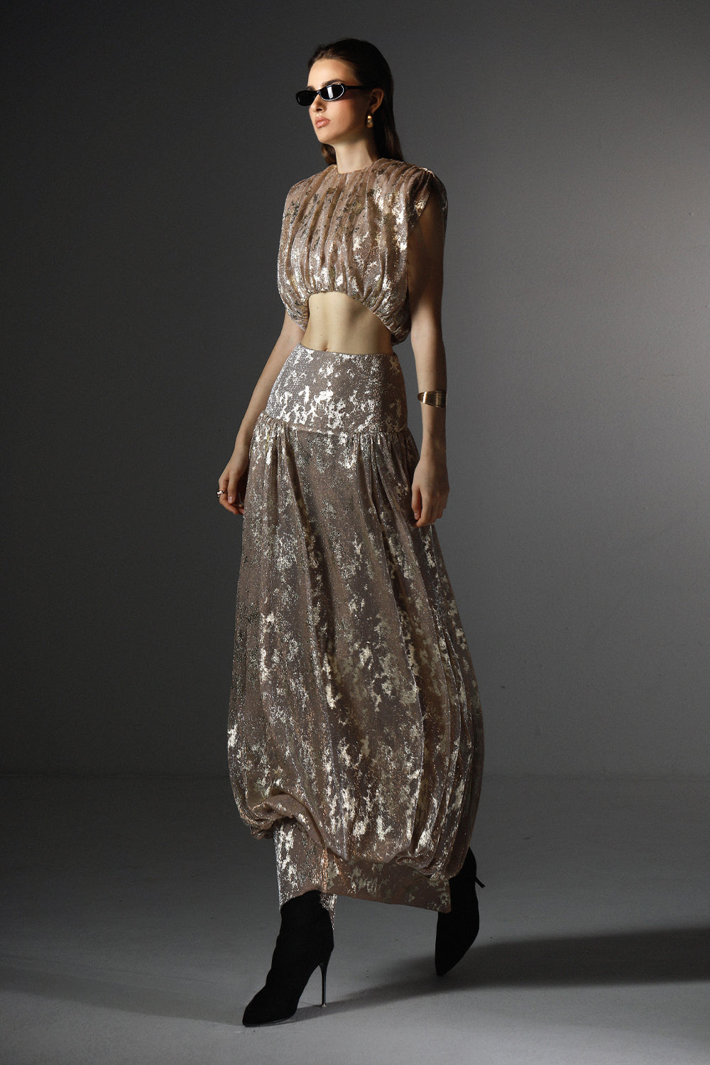 Ochre Blouson Top - MEAN BLVD