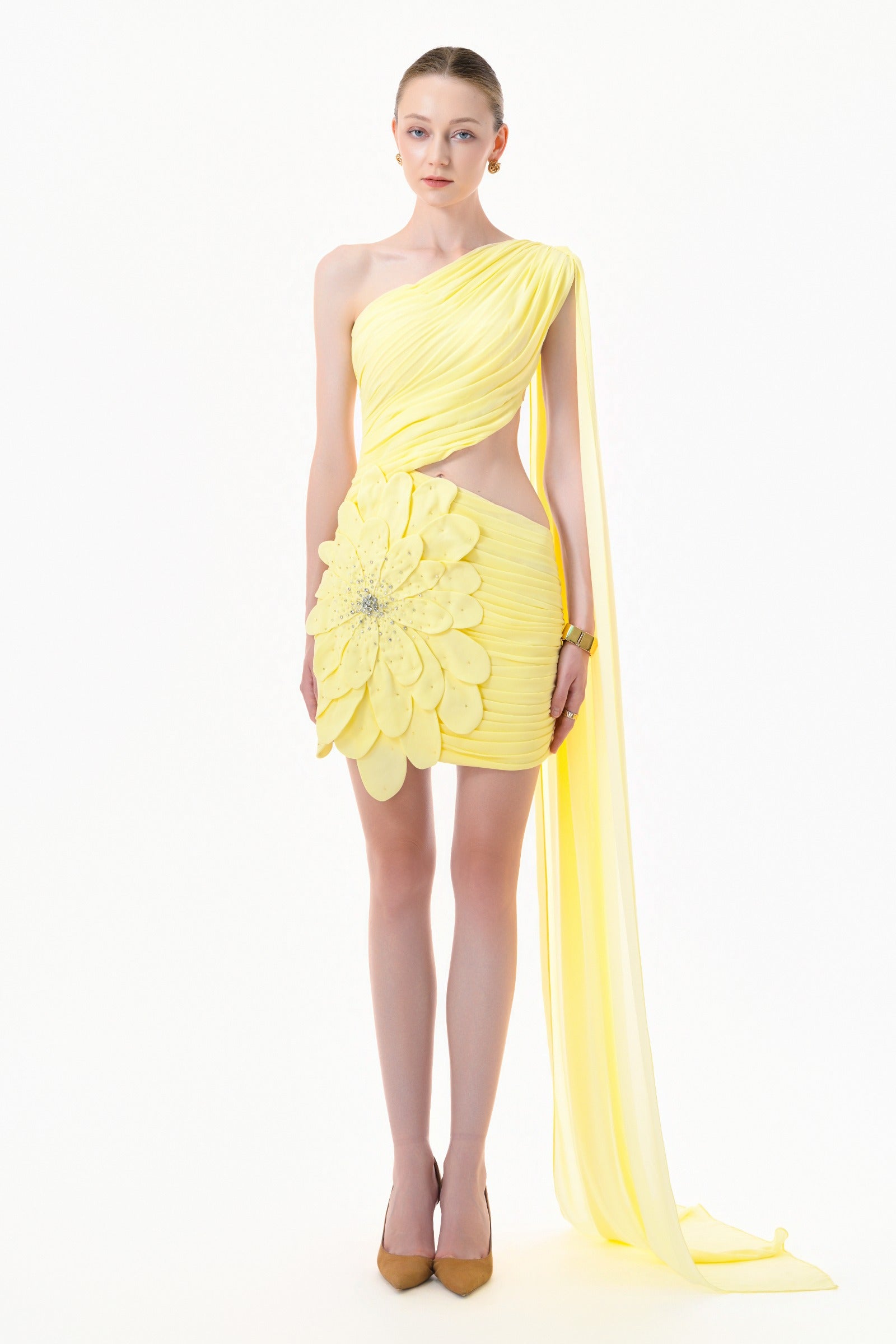 Odea Applique Mini Dress - MEAN BLVD