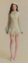 Olivia Tie Mini Dress - MEAN BLVD
