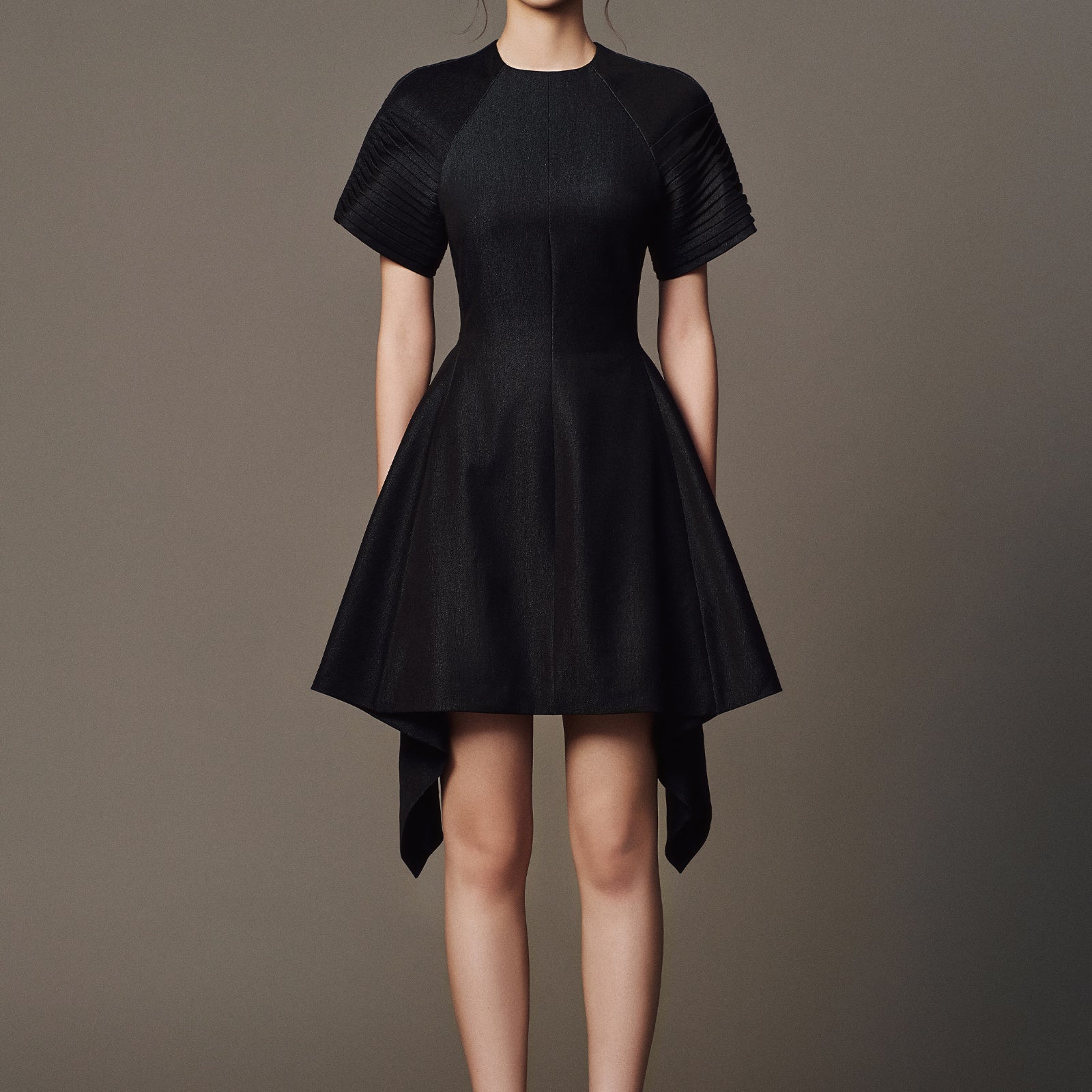 Onde Pin Tuck Mini Dress - MEAN BLVD