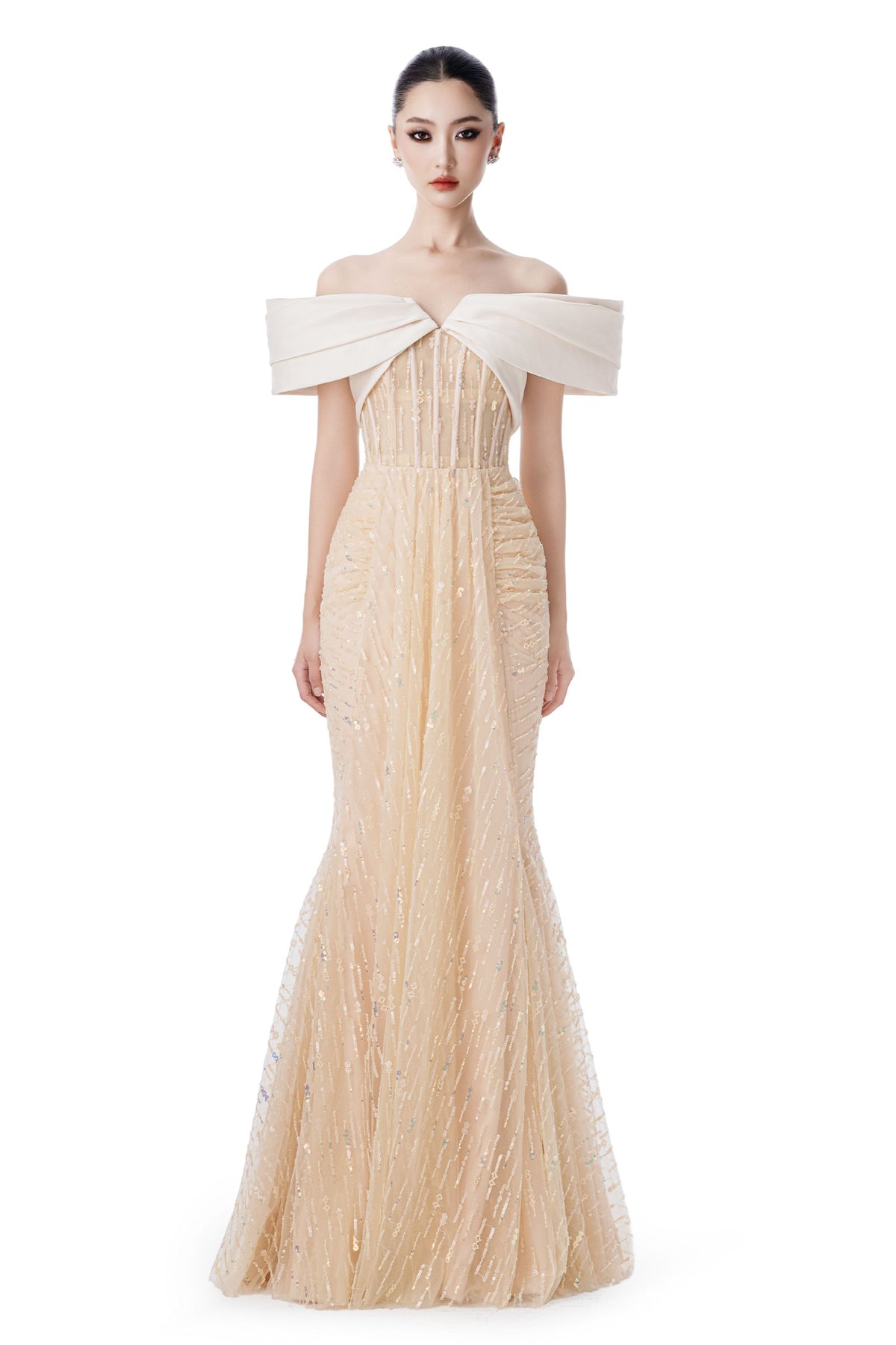 Ophelia Mermaid Maxi Dress - MEAN BLVD