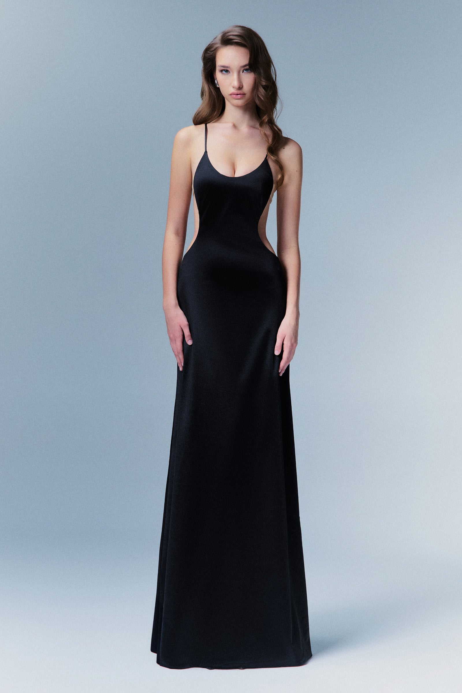 backless scoop dress Ophelia Maxi it’s overlaid with scores Northern filmmakers blacklist Rahama Non Size:6XL