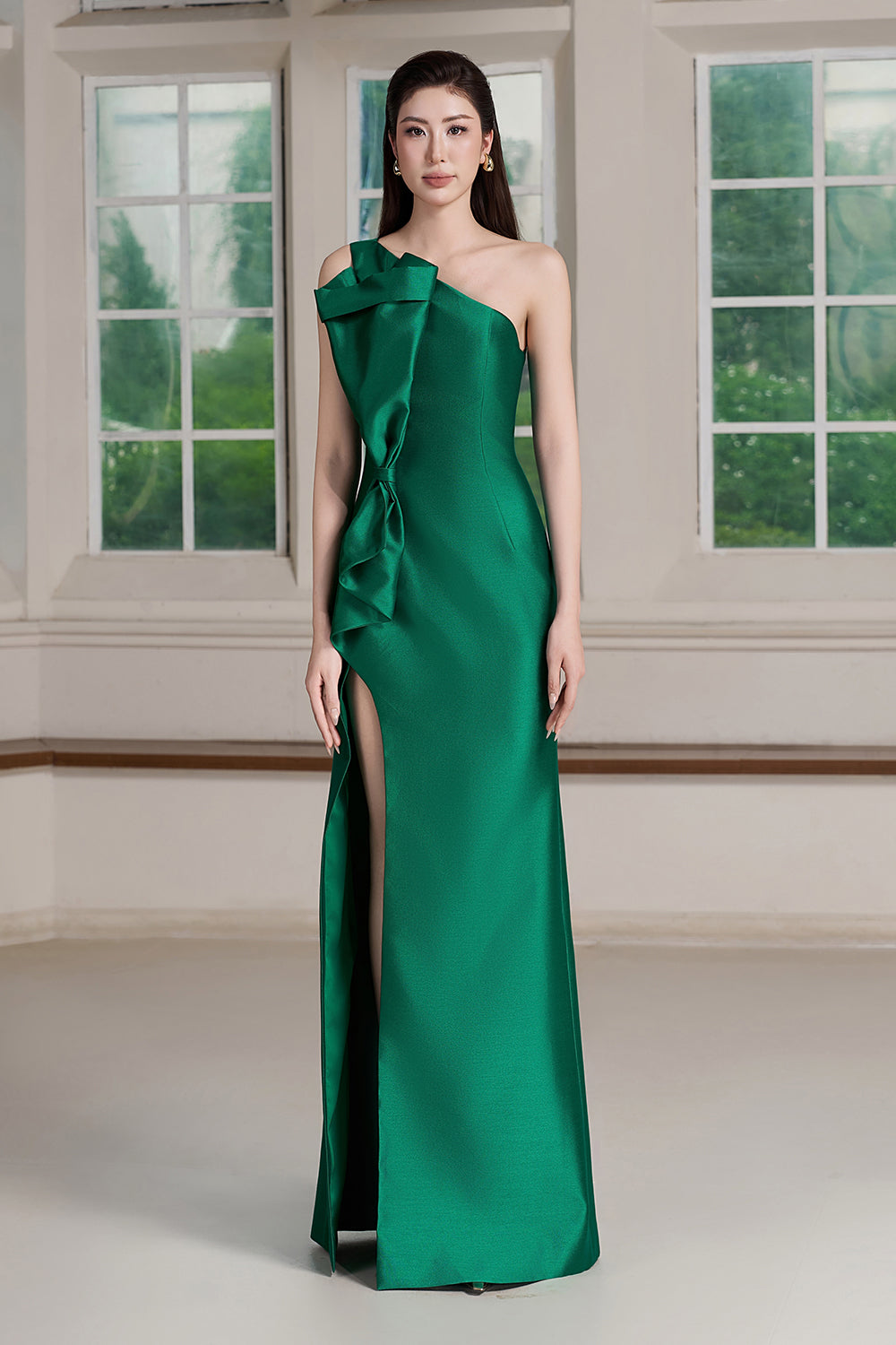 Ora Ruffle Maxi Dress - MEAN BLVD