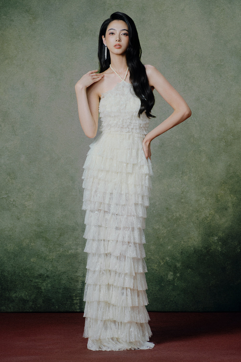 Orchestre Halter Maxi Dress - MEAN BLVD