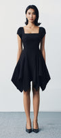 Oree Draped Mini Dress - MEAN BLVD