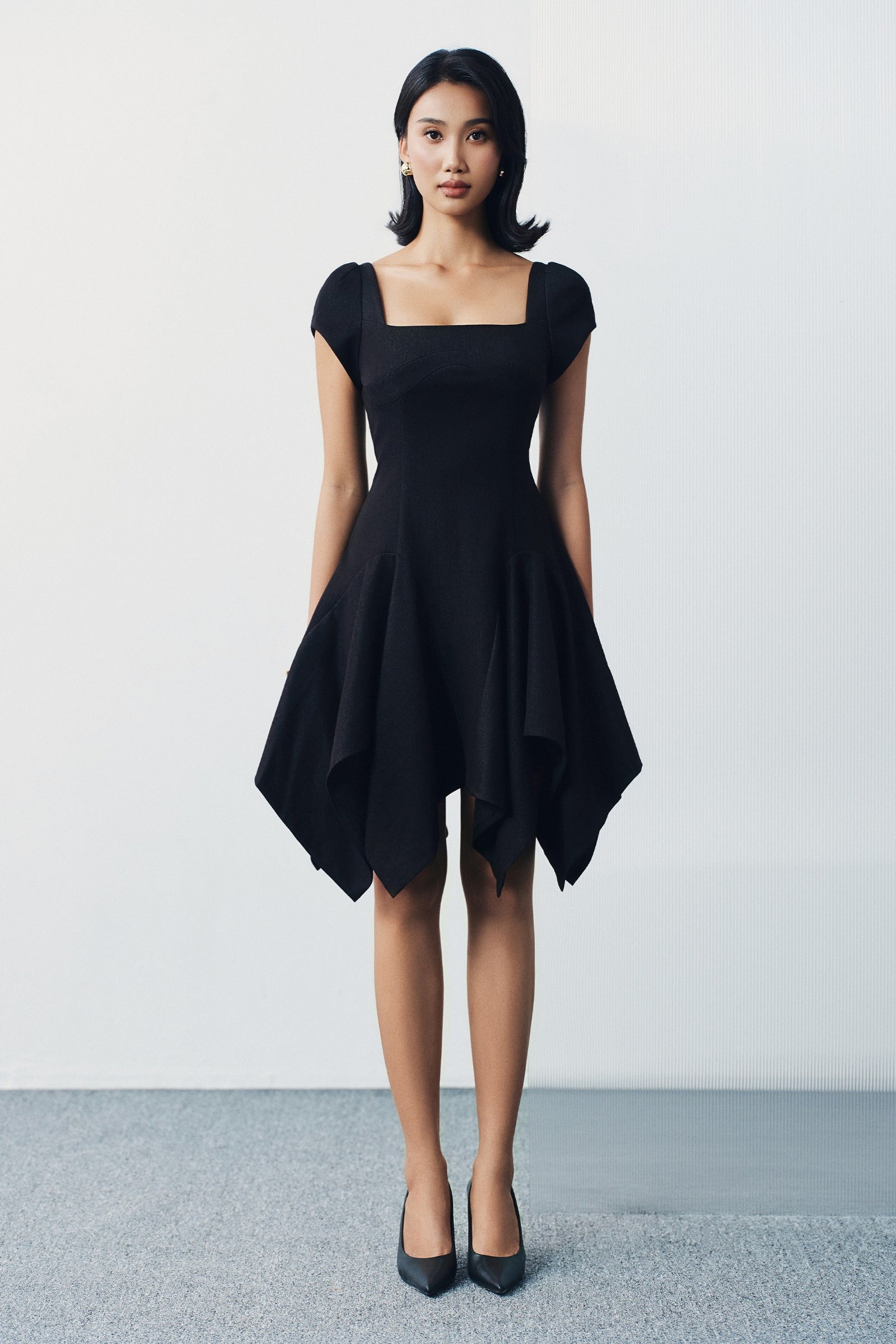 Oree Draped Mini Dress - MEAN BLVD