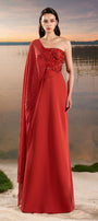Orée One Shoulder Maxi Dress - MEAN BLVD