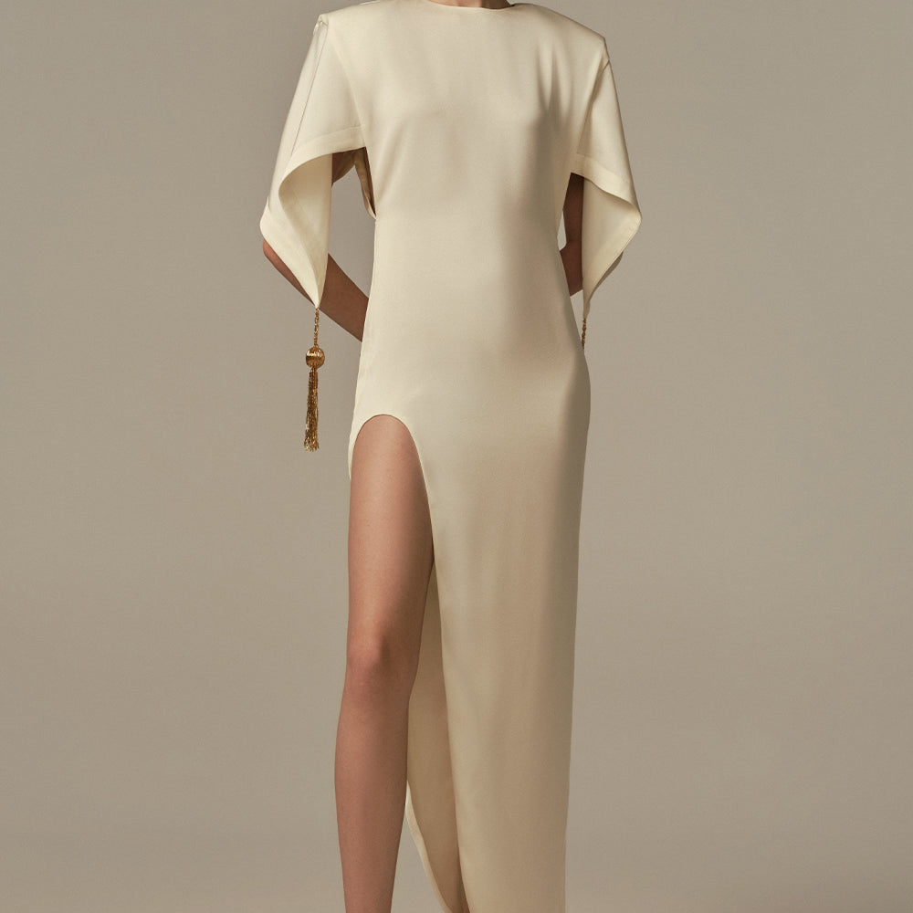 Oreiller Asymmetric Maxi Dress - MEAN BLVD