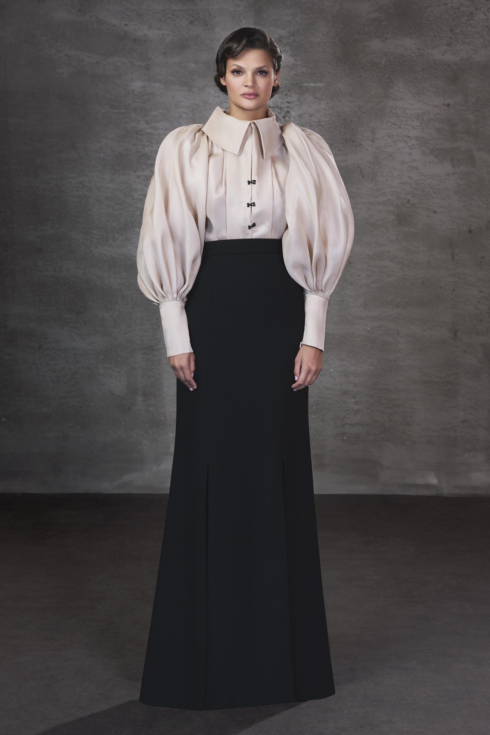 Oriane Leg Of Mutton Sleeve Set - MEAN BLVD