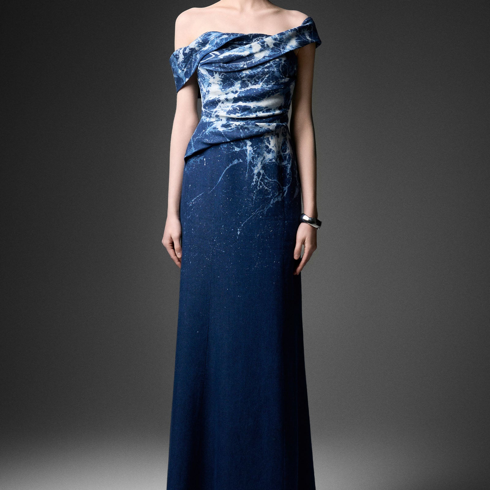 Oriel Off-Shoulder Maxi Dress - MEAN BLVD