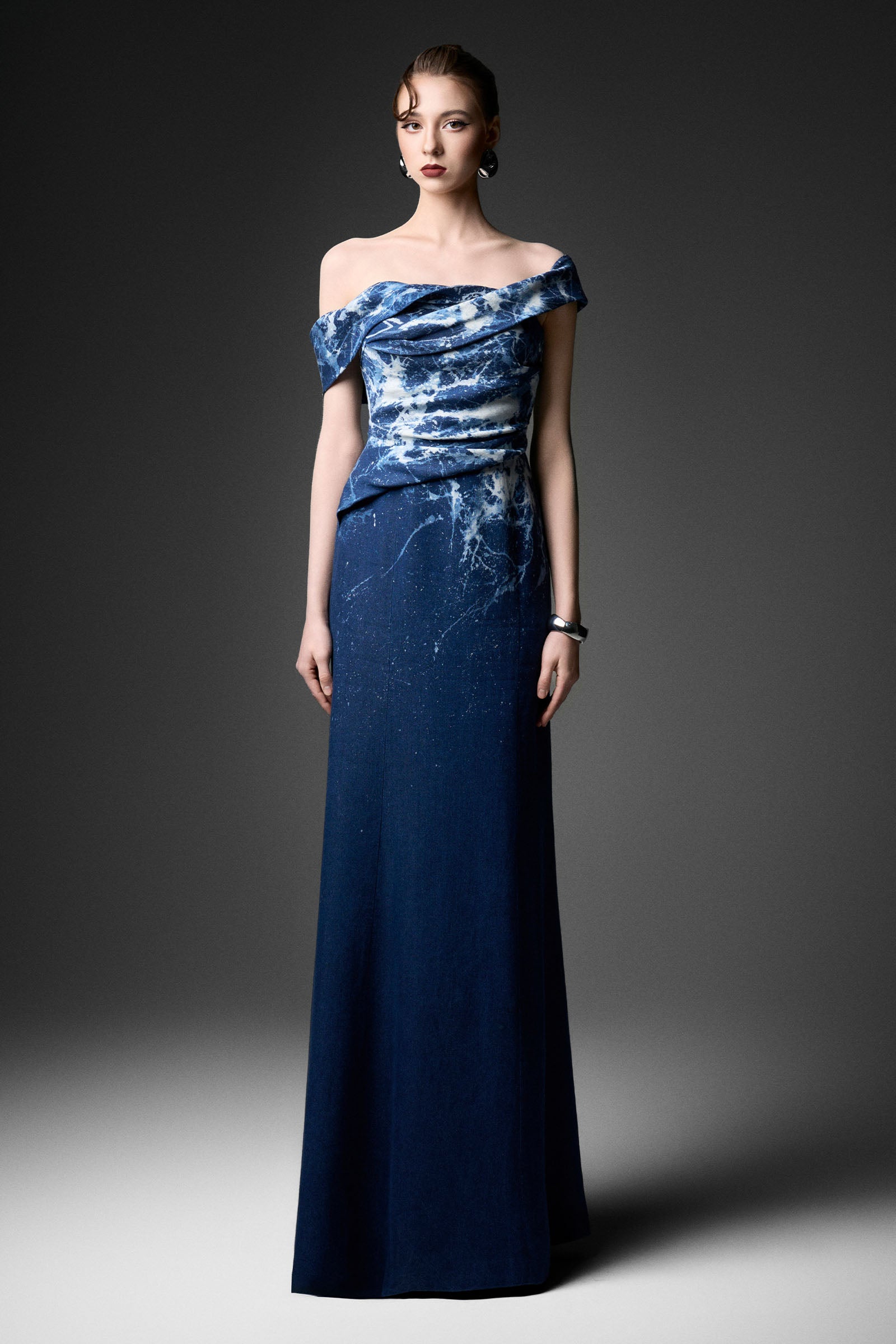 Oriel Off-Shoulder Maxi Dress - MEAN BLVD