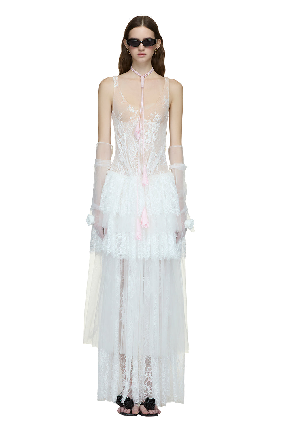 Oriel Scoop Neck Maxi Dress - MEAN BLVD