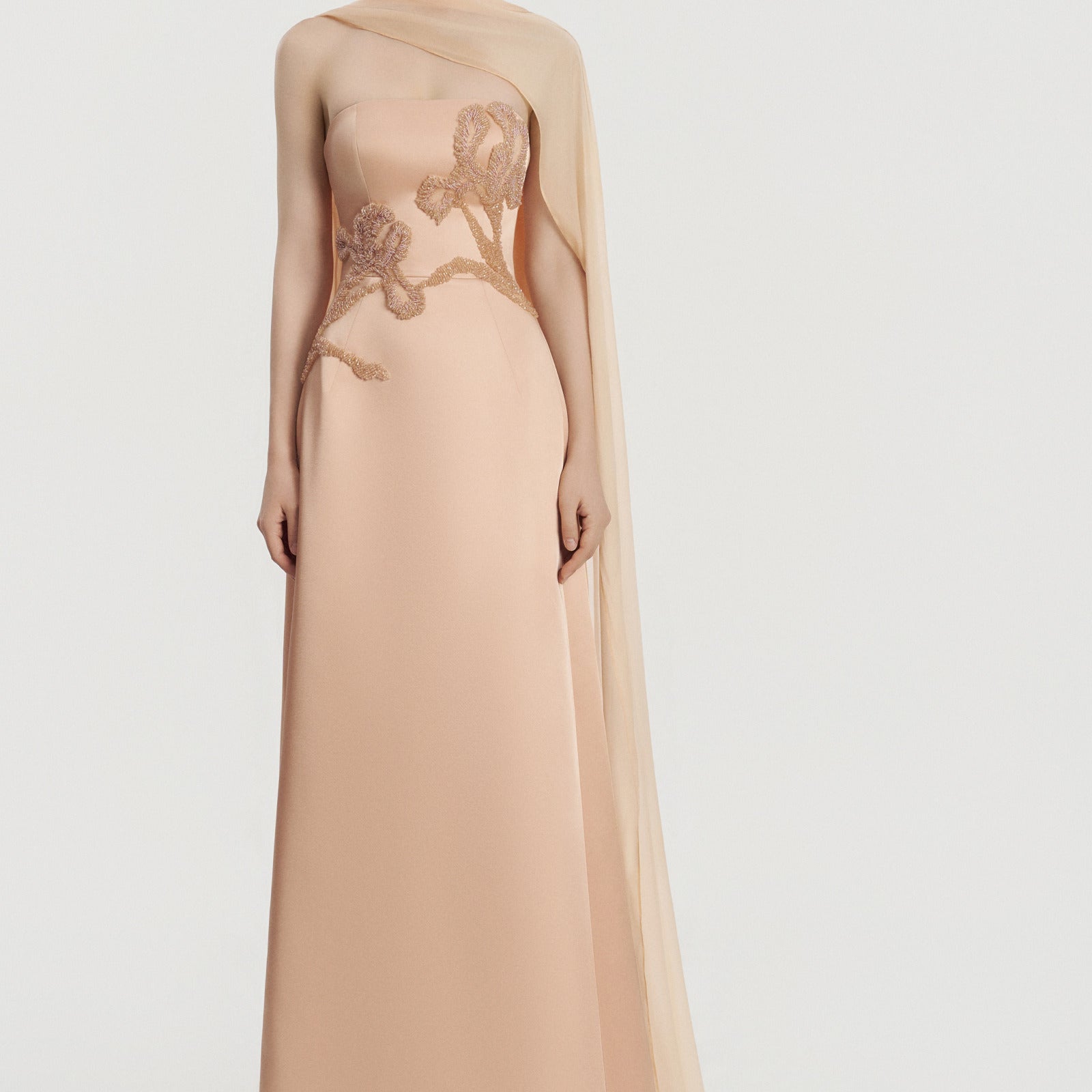 Orielle Straight Across Maxi Dress - MEAN BLVD