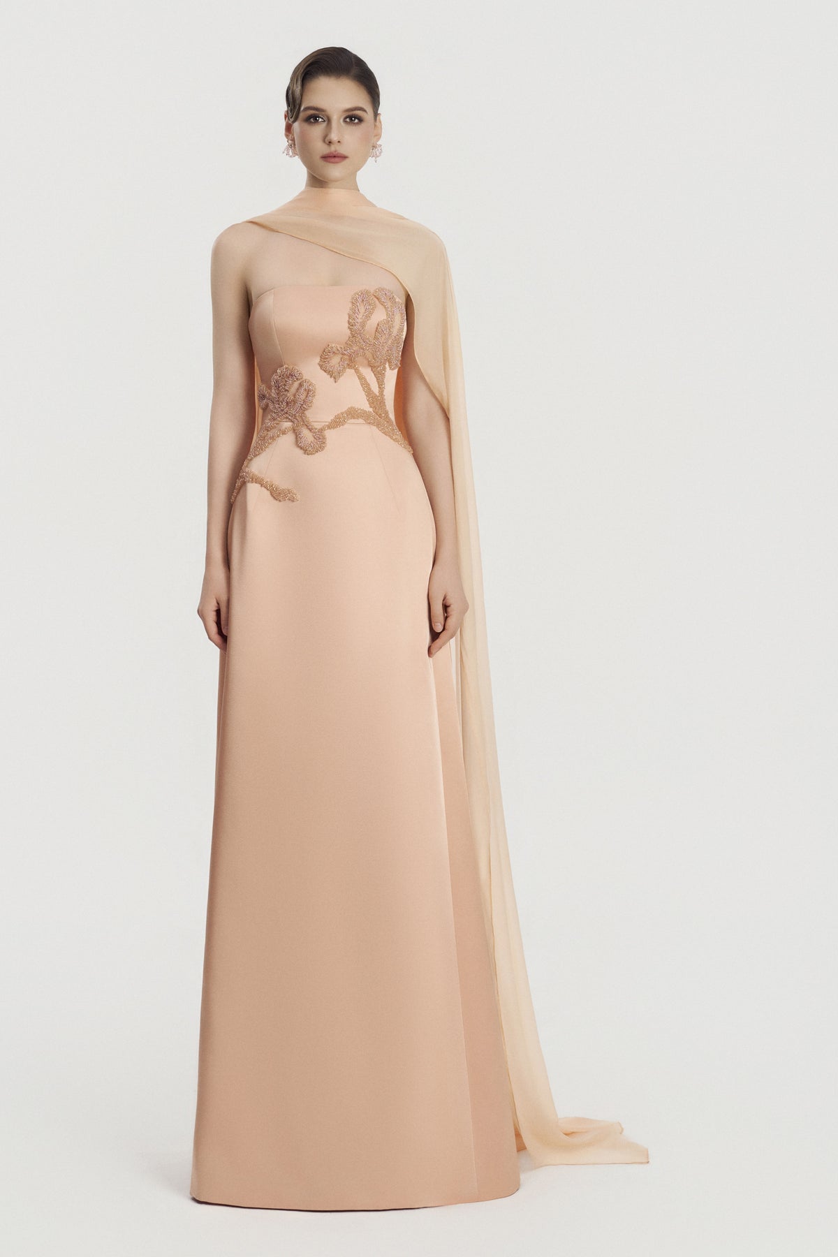 Orielle Straight Across Maxi Dress - MEAN BLVD