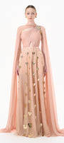 Orla Asymmetric Neck Maxi Dress - MEAN BLVD