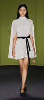Orliane Cape Sleeve Mini Dress - MEAN BLVD