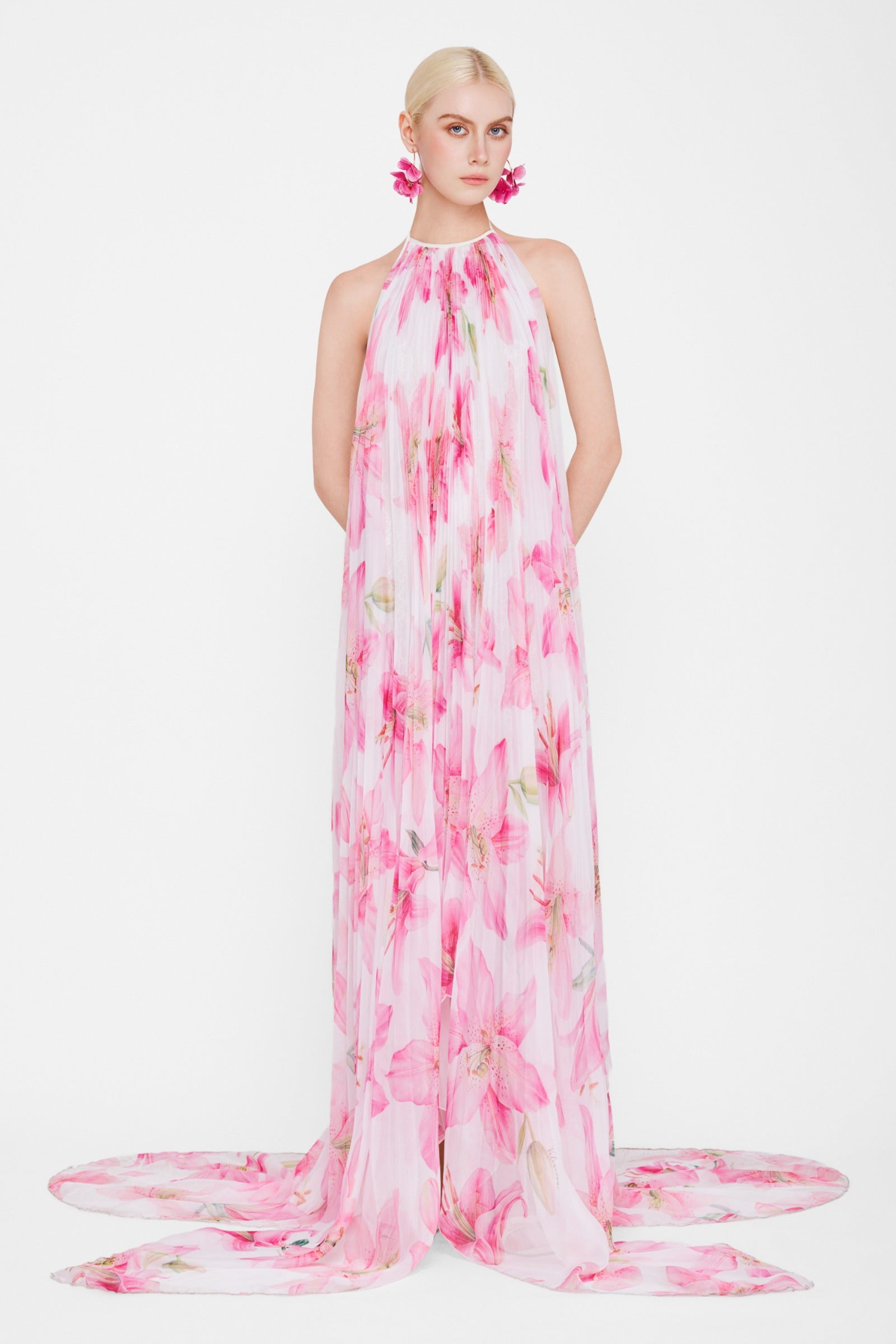 Ottilie Halter Maxi Dress - MEAN BLVD