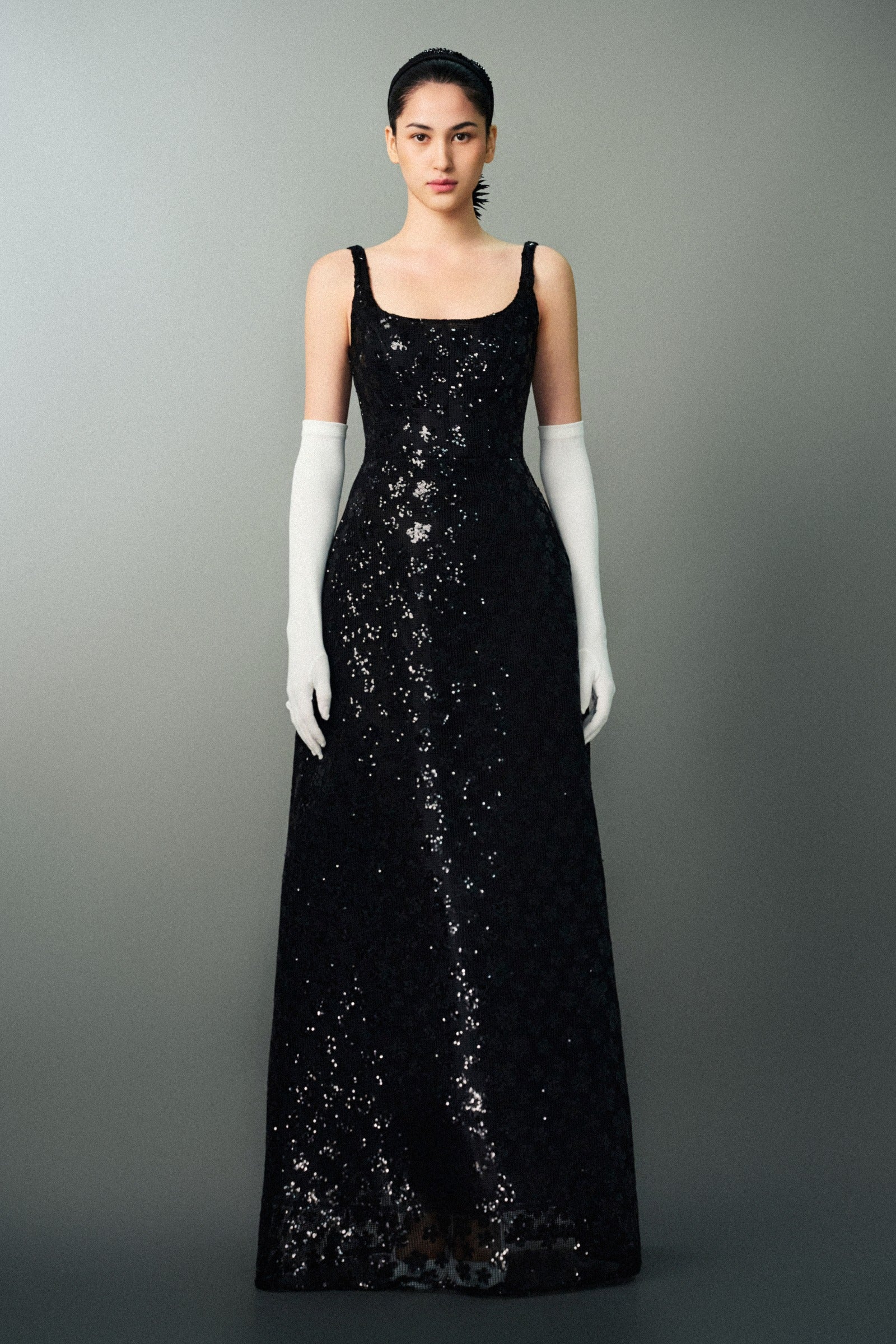 Anisa Sequin Maxi Dress