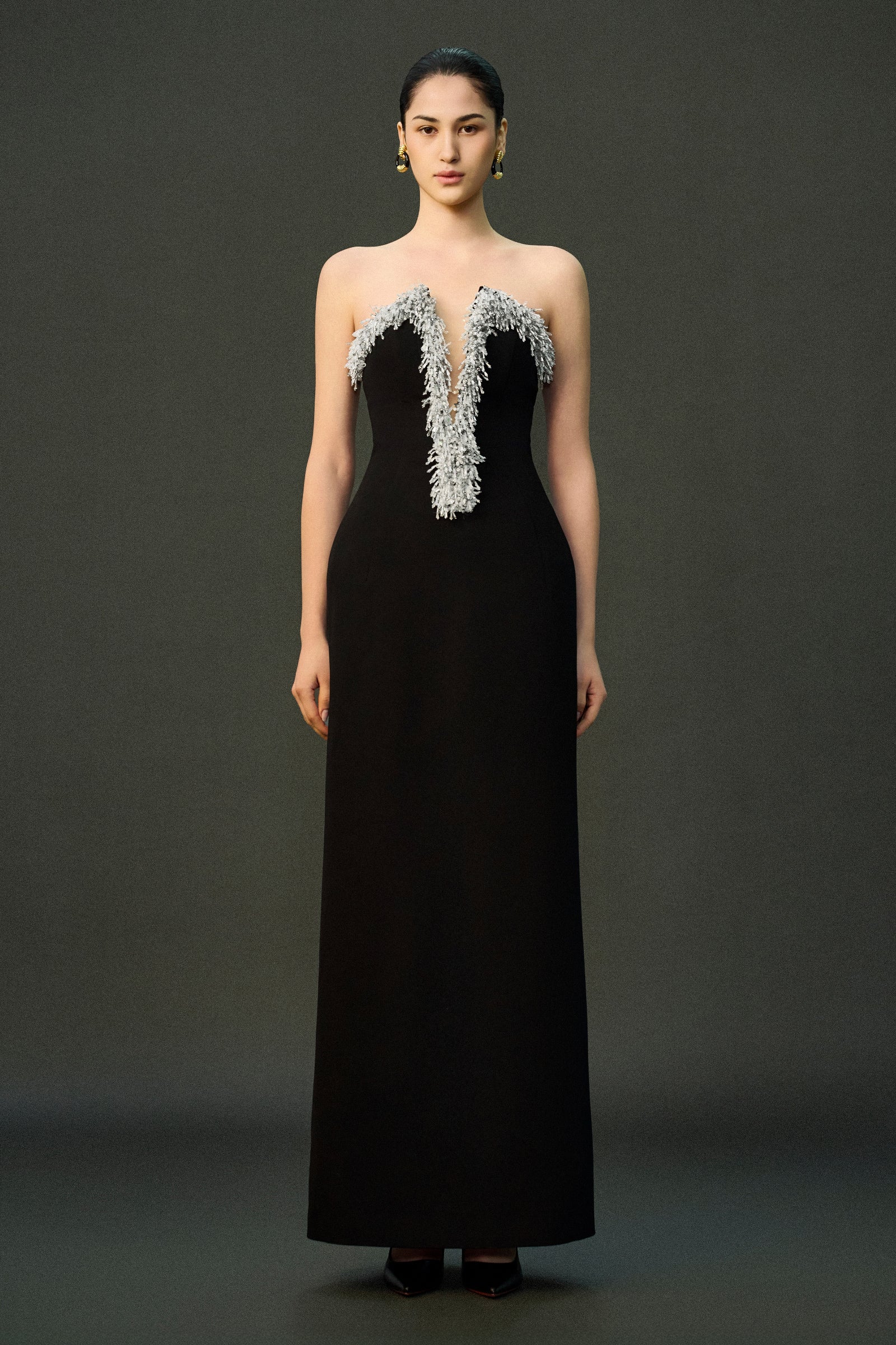 Azra Bead Maxi Dress