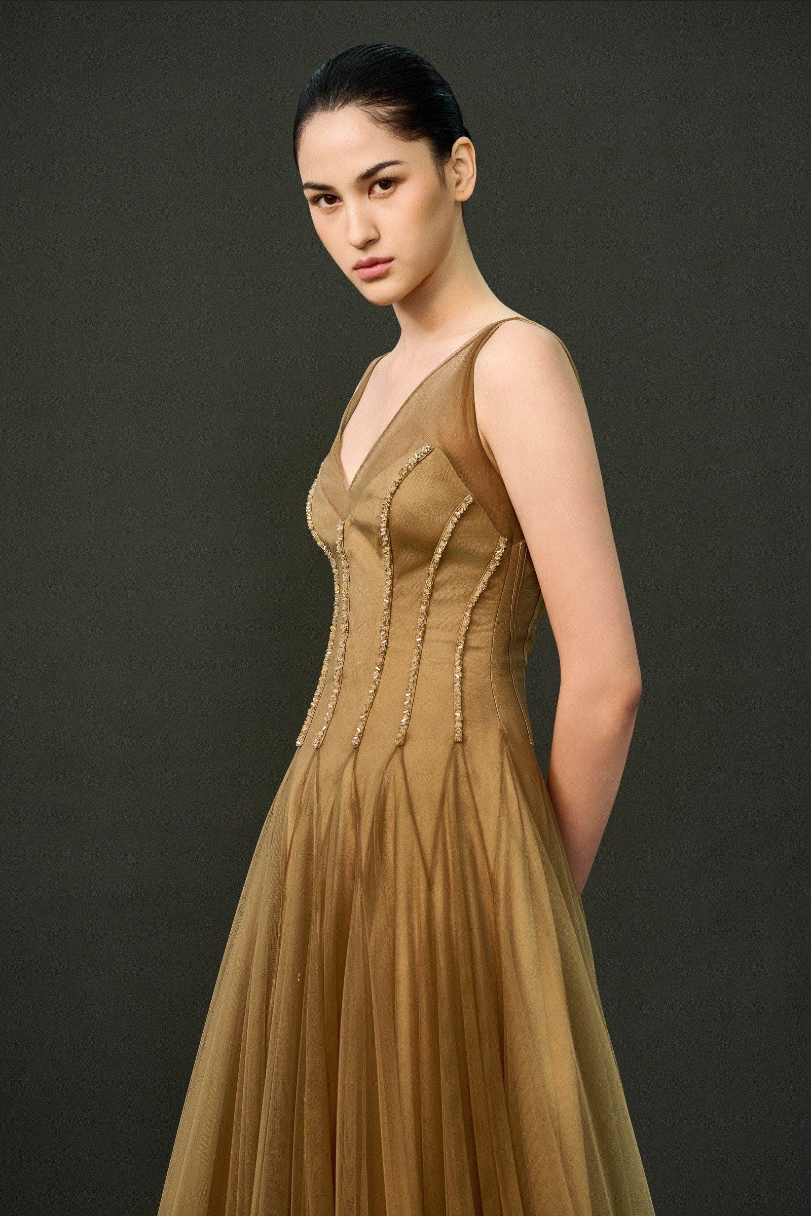 Samara V-Neck Maxi Dress