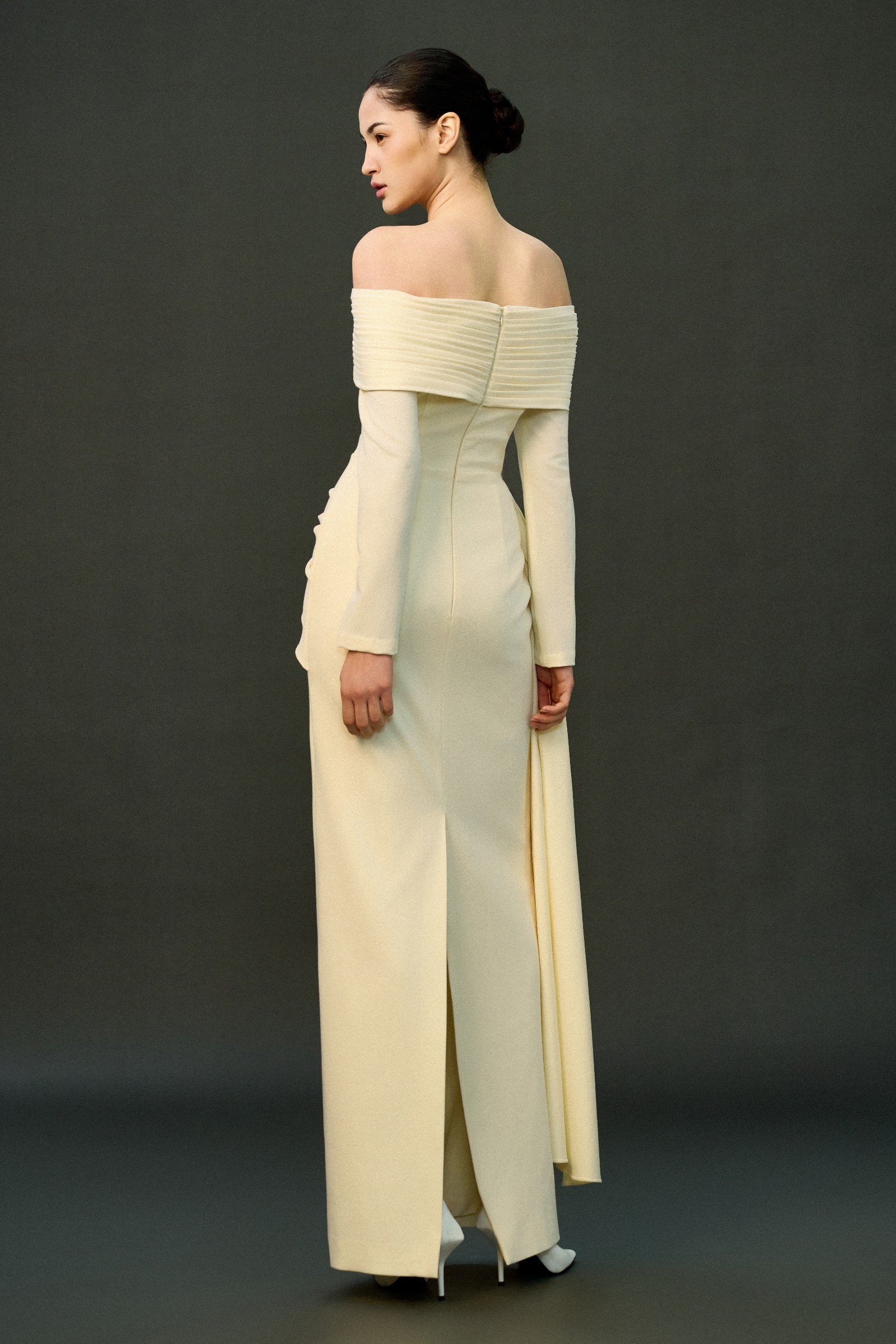 Amira Draped Maxi Dress