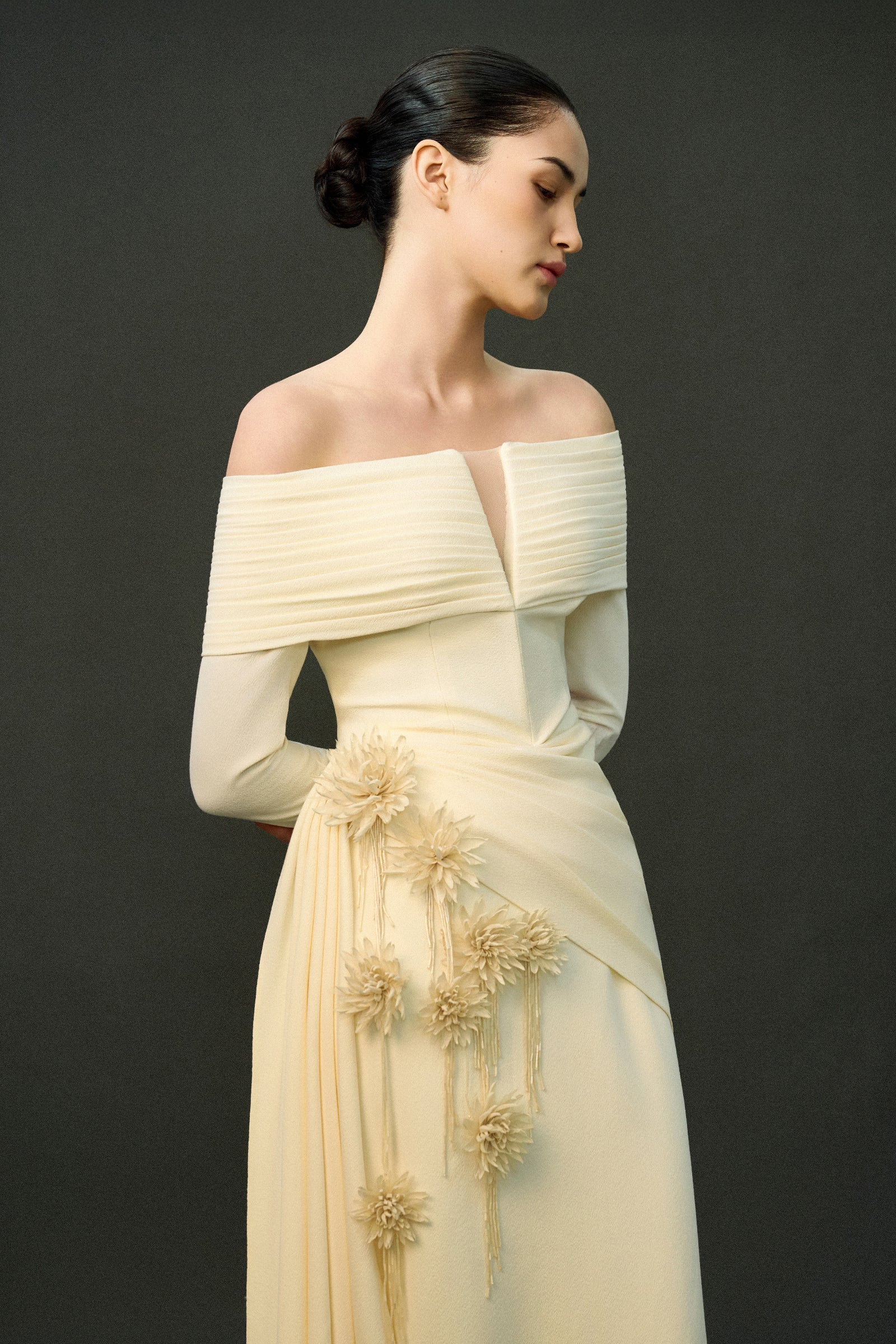 Amira Draped Maxi Dress