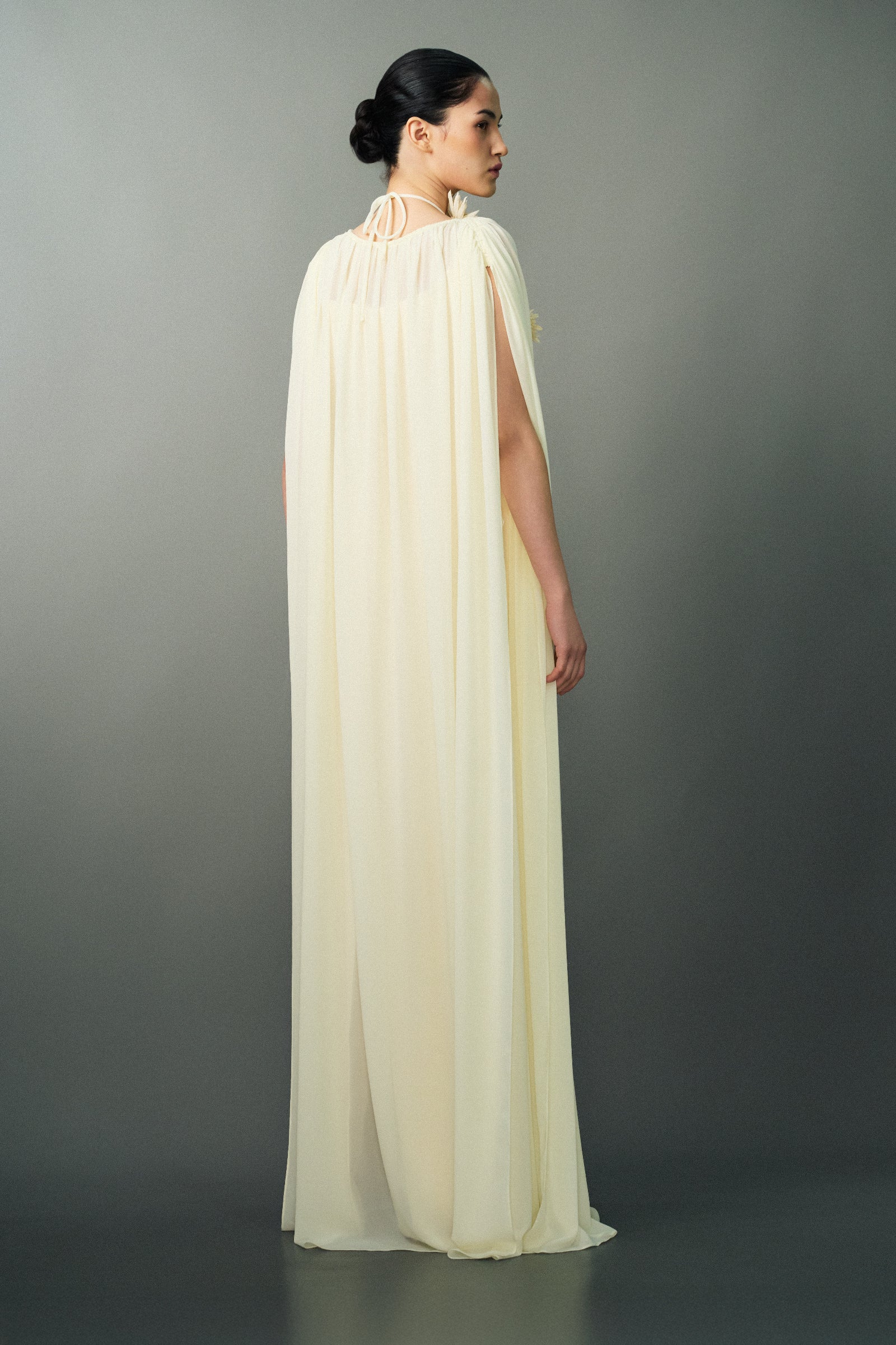 Nayla Boat Neck Maxi Dress